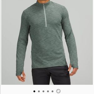 Mens lulu lemon half zip